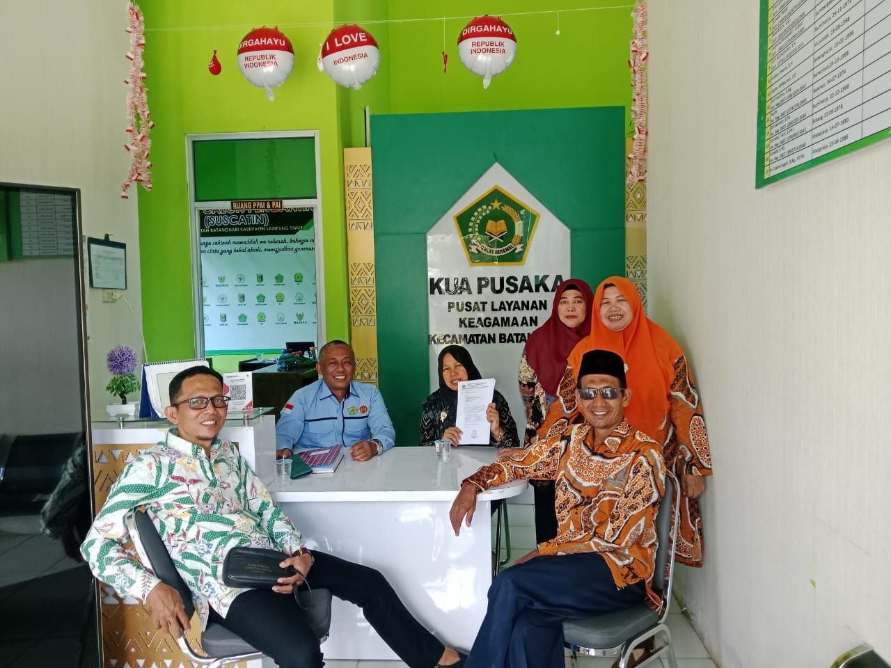 KUA Batanghari Gelar Rapat Koordinasi Persiapan Apel Hari Santri 2025