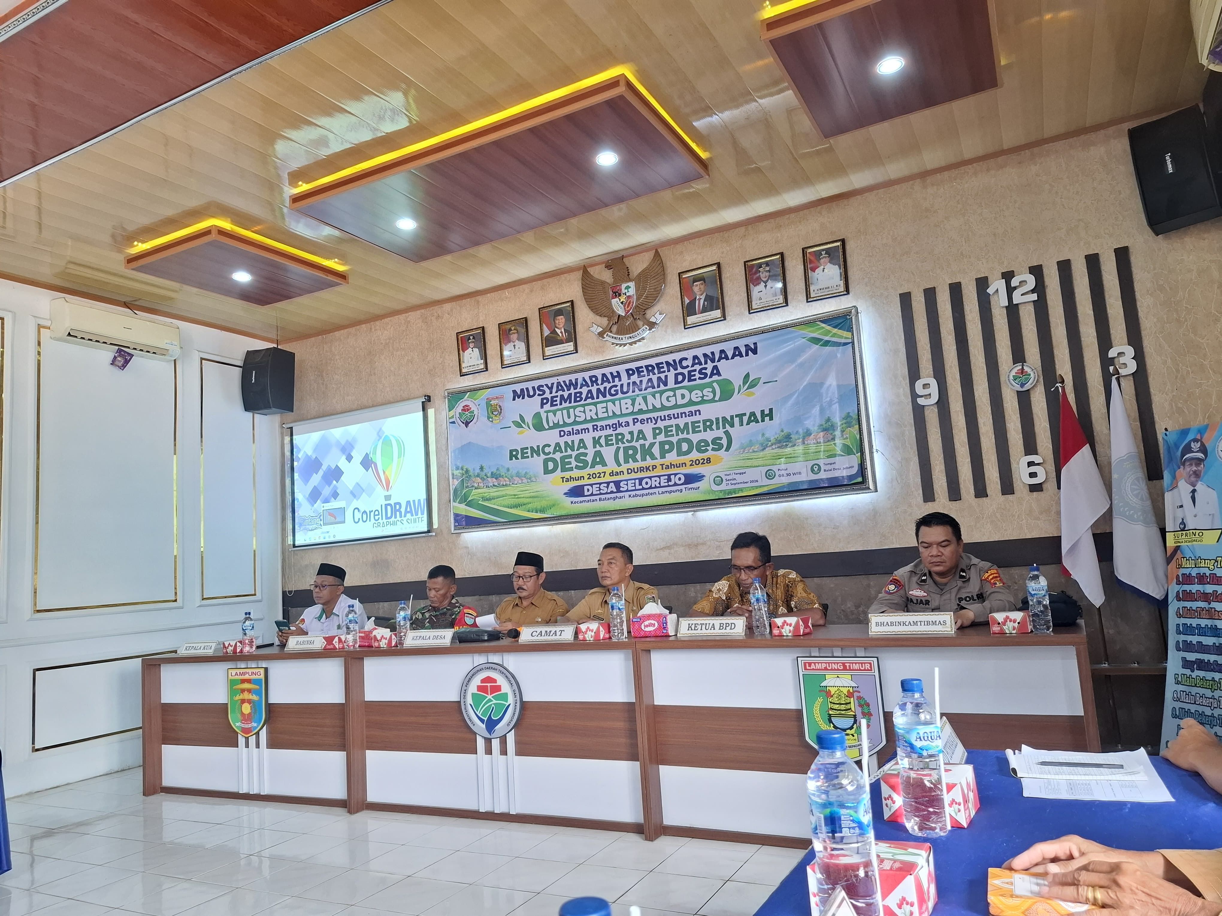 KUA Batanghari Hadiri Musrenbangdes Selorejo Tahun 2026