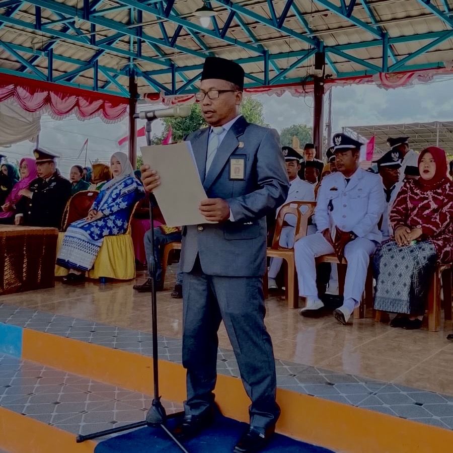 Untaian Doa Kepala KUA Waway Karya Menggema dalam Peringatan HUT RI ke 80