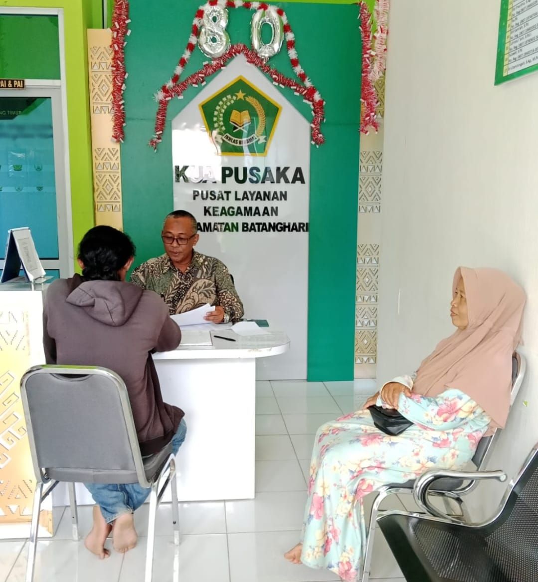 Kepastian Hukum Pernikahan, KUA Batanghari Terima Pendaftaran Program Isbat Nikah Terpadu
