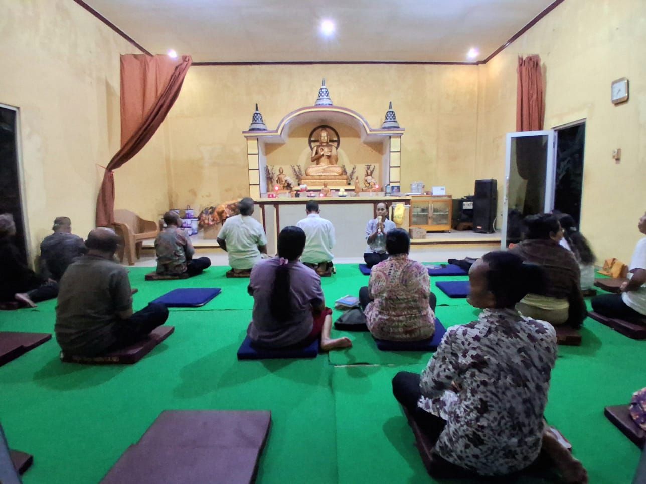Penyuluh Agama Buddha KUA Batanghari Ajak Umat Maknai Kemerdekaan melalui Dhamma