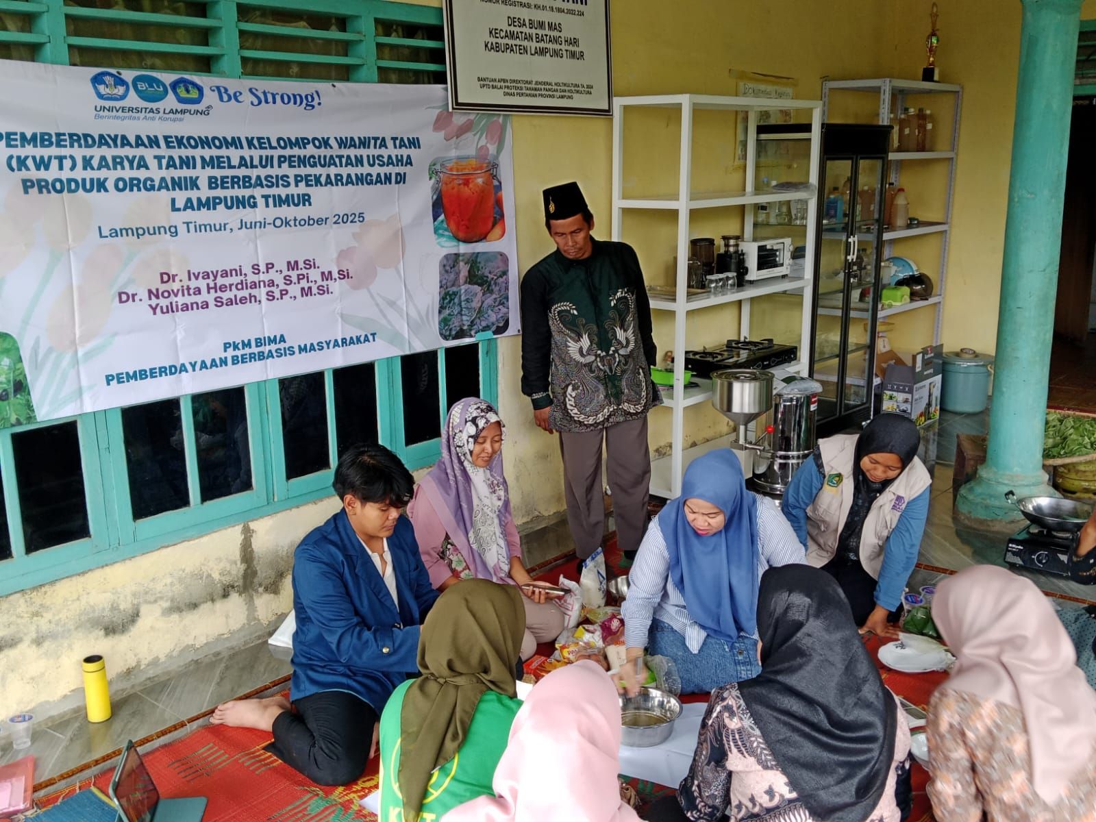 Sinergi KUA Batanghari dan Universitas Lampung Berdayakan UMKM Produk Organik