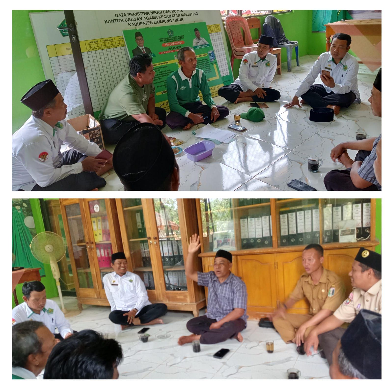 “KUA Melinting Siap Sukseskan Hari Santri Nasional, Panitia Gelar Rapat Persiapan”