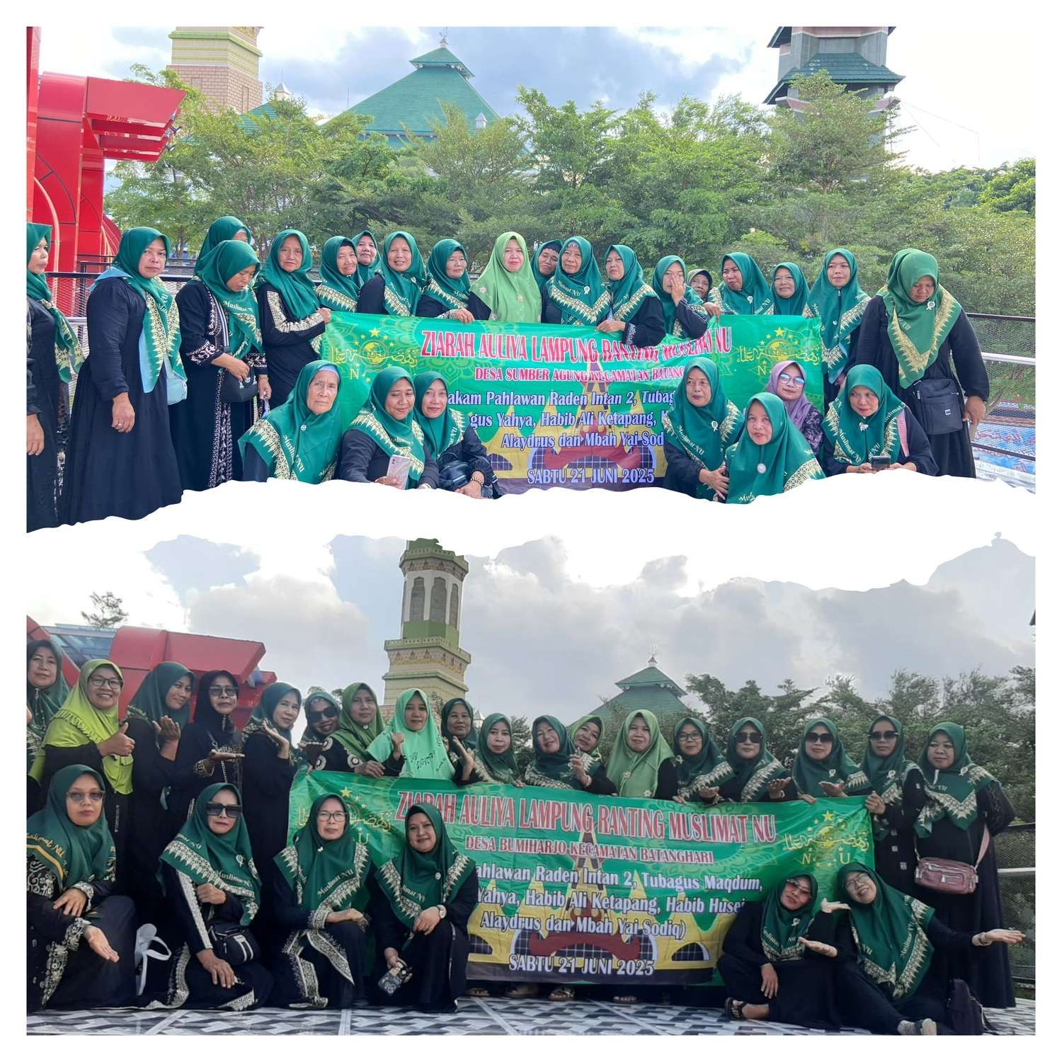 Meningkatkan Spiritualitas: Penyuluh Agama Islam KUA Batanghari Dampingi Ziarah Majelis Taklim