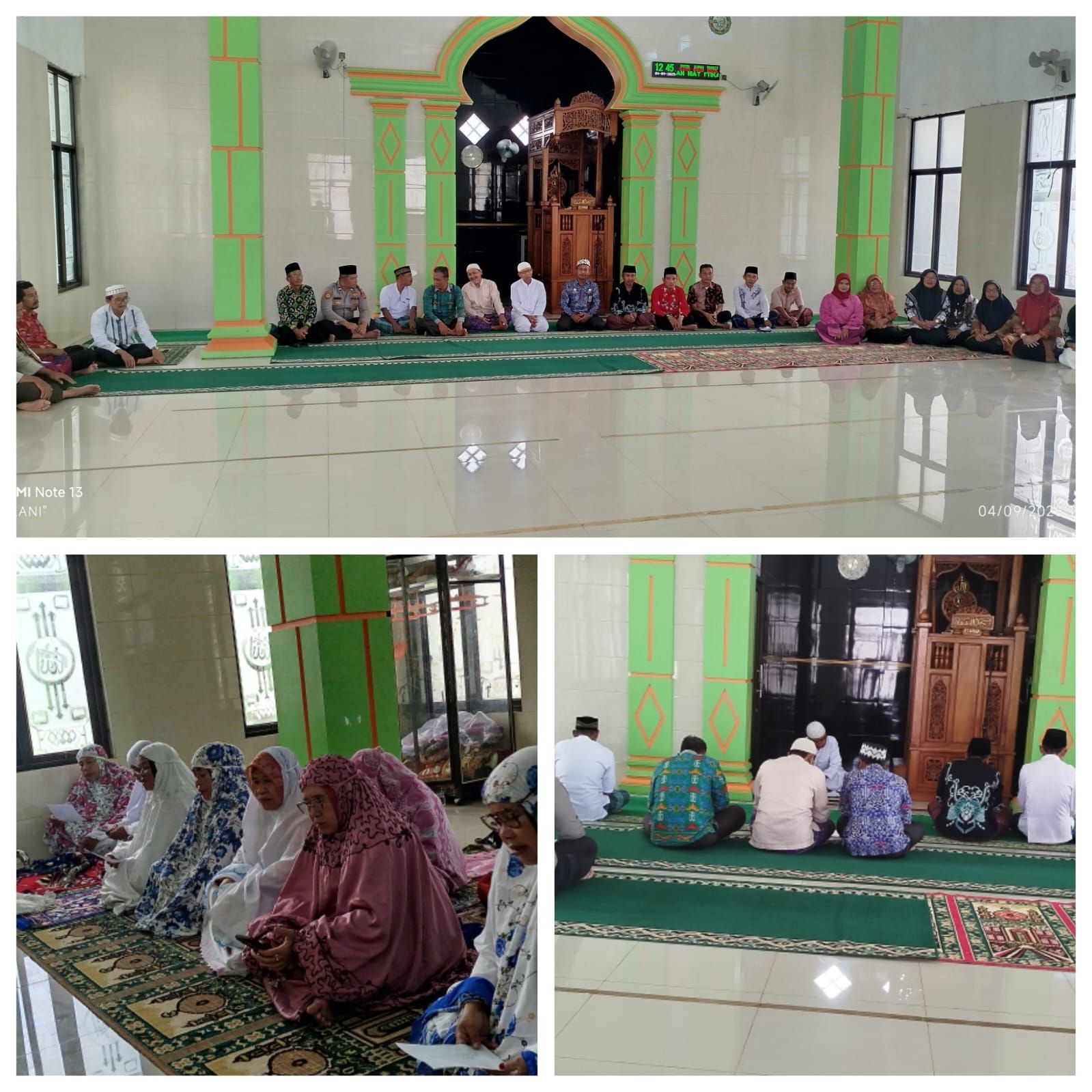 “Istighosah Bersama di Masjid At-Taqwa Desa Wana, Kecamatan Melinting, Pererat Silaturahmi dan Untuk Keselamatan, Perdamaian serta Kemajuan Bangsa Indonesia