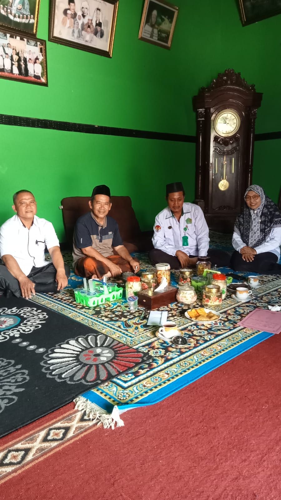 Penyuluh Agama Islam KUA Sekampung Lakukan Pendataan Sarana dan Prasarana di Pondok Pesantren