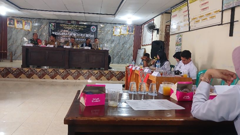 KUA Batanghari Sampaikan Program dan Capaian UPZ dalam Musrenbangdes Banjarrejo