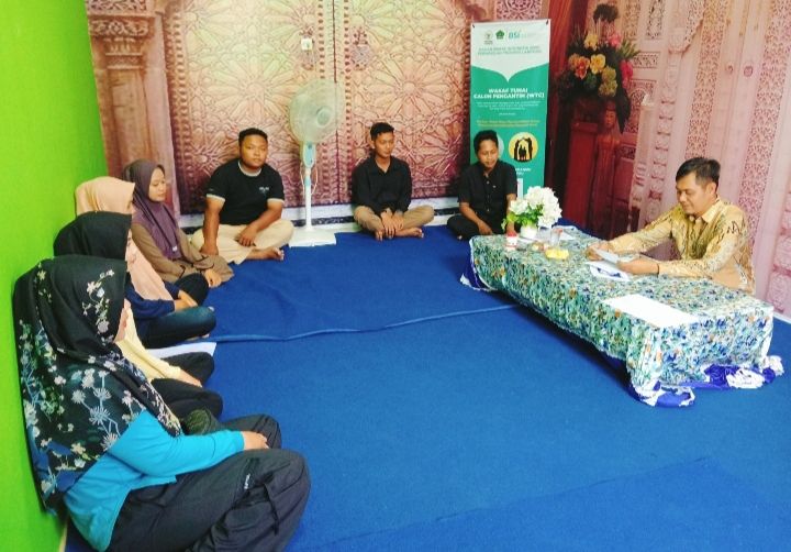 KUA Way Bungur Bersinergi dengan Puskesmas dan PLKB , Bekali Calon Mempelai 