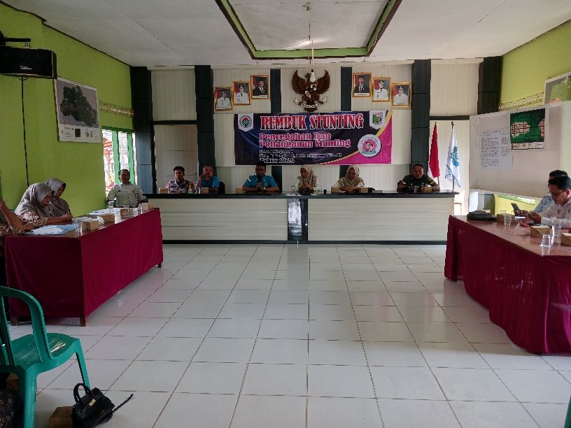 KUA Batanghari Dukung Pencegahan Stunting Lewat Rembuk Desa Telogorejo