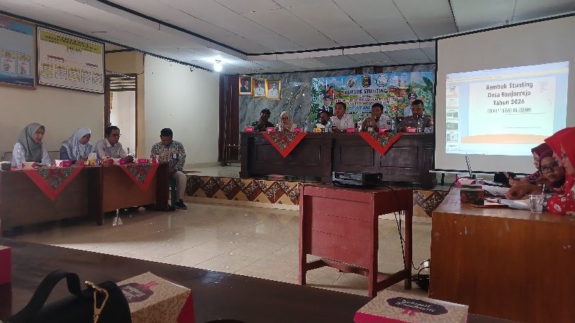 KUA Batanghari Sampaikan Peran Keagamaan dalam Rembuk Stunting Desa Banjarejo