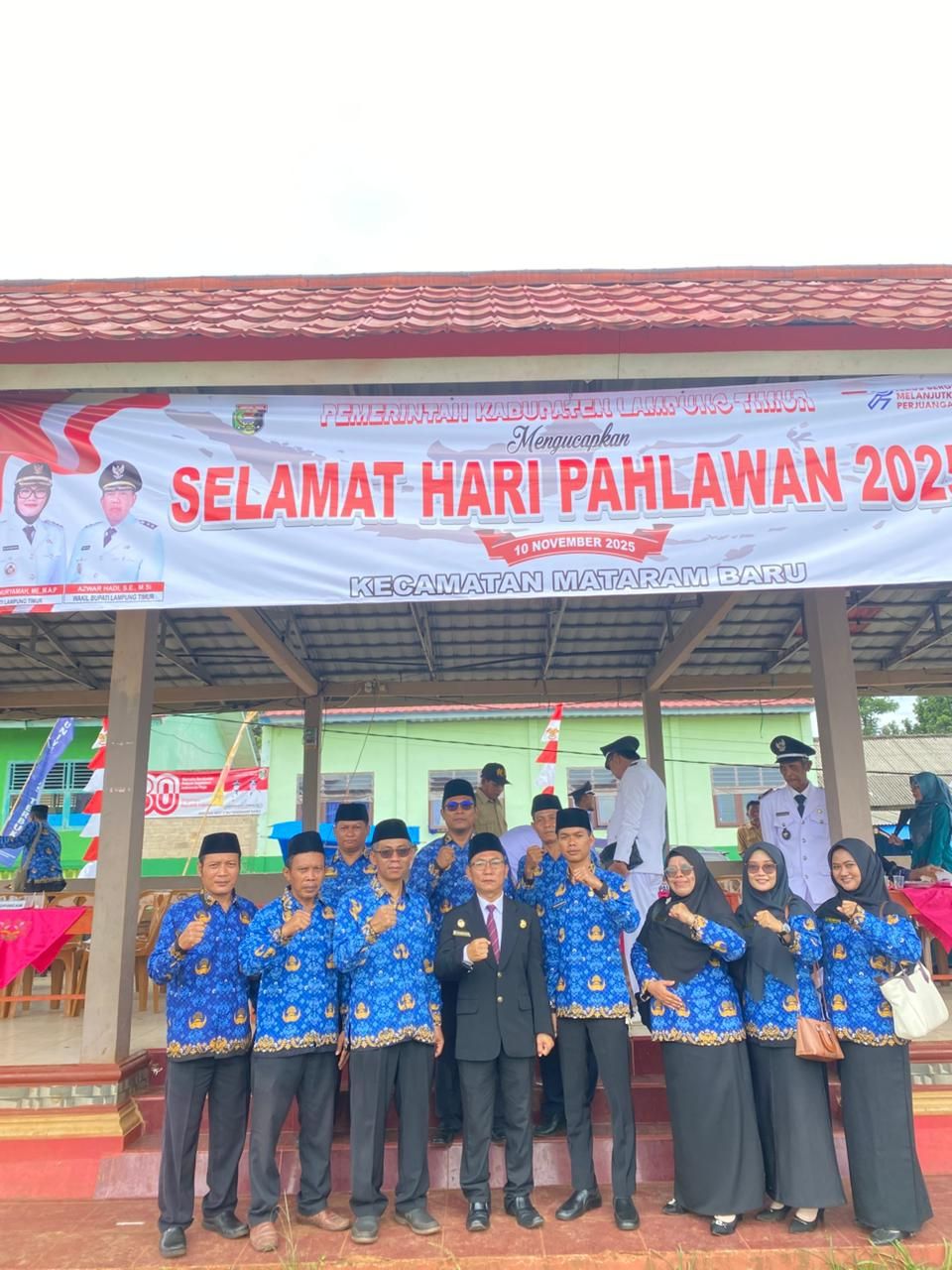 ASN KUA Mataram Baru Tanamkan Nilai Kepahlawanan Lewat Upacara Hari Pahlawan