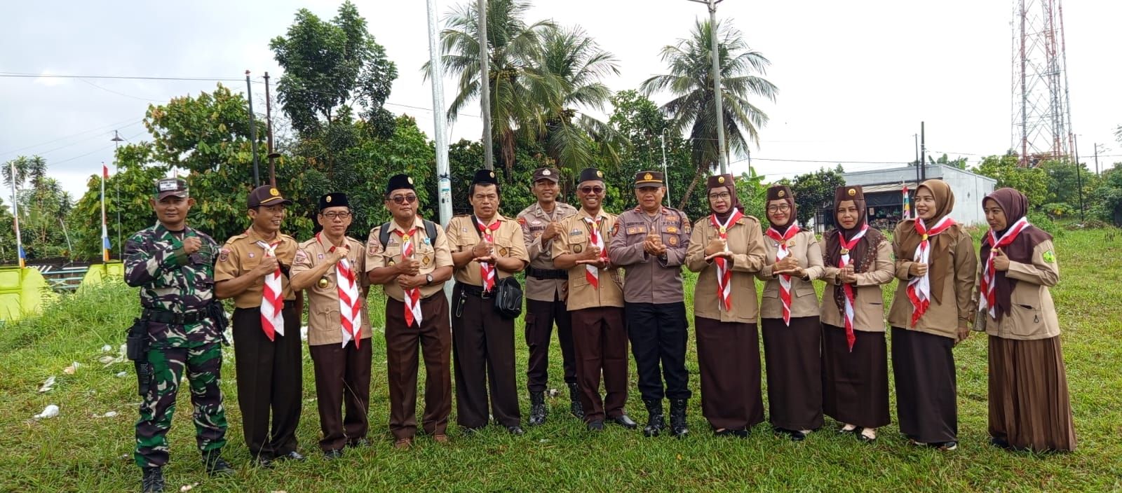 Pramuka Wadah Pembinaan Generasi, Kepala KUA Batanghari Apresiasi Apel ke-64