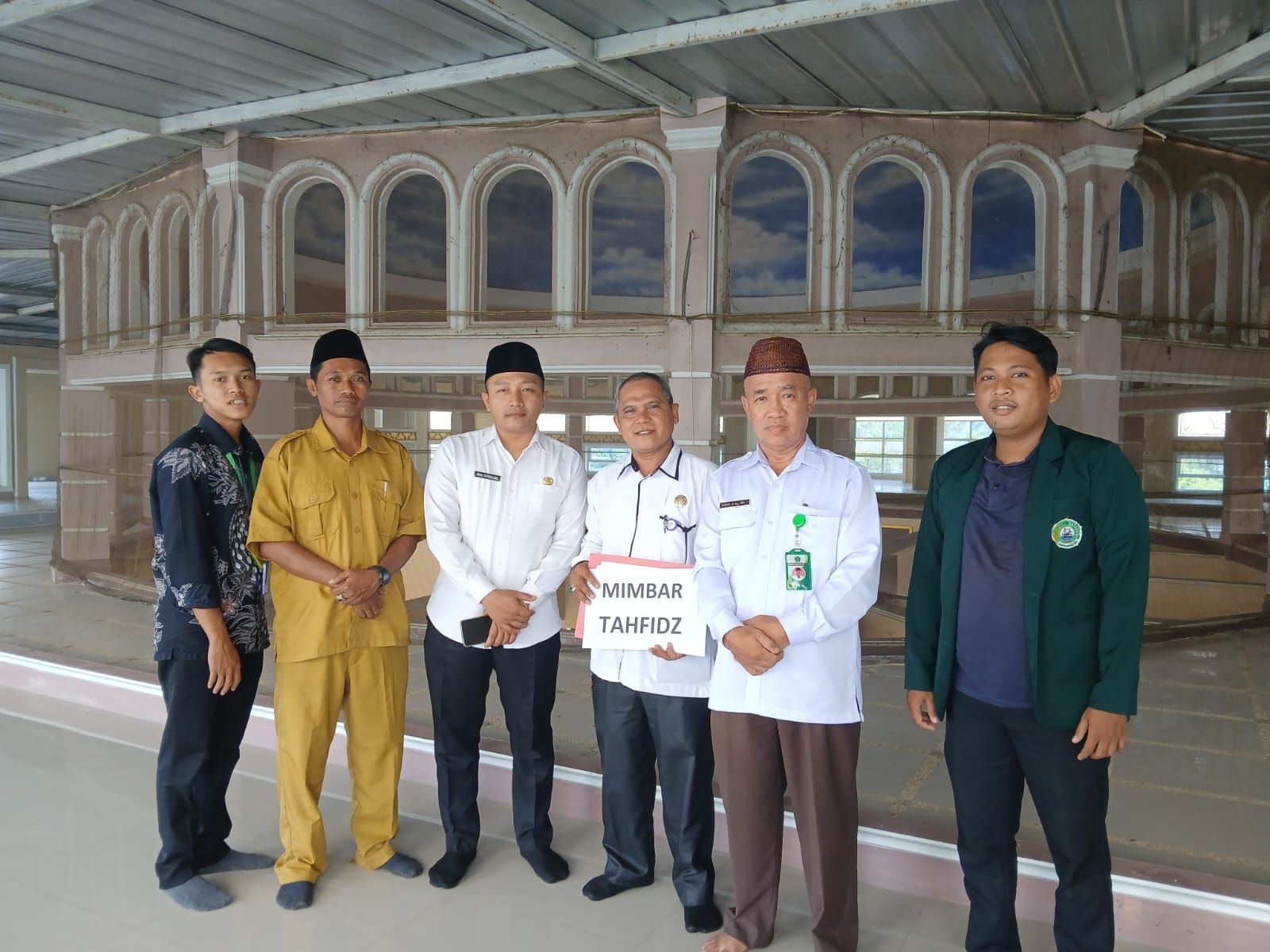 Kepala KUA Sekampung Tinjau Lokasi Persiapan Lomba MTQ Se-Kecamatan Sekampung