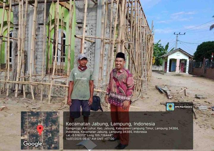 Kang atim data Rumah ibadah Masjid Darussalam II