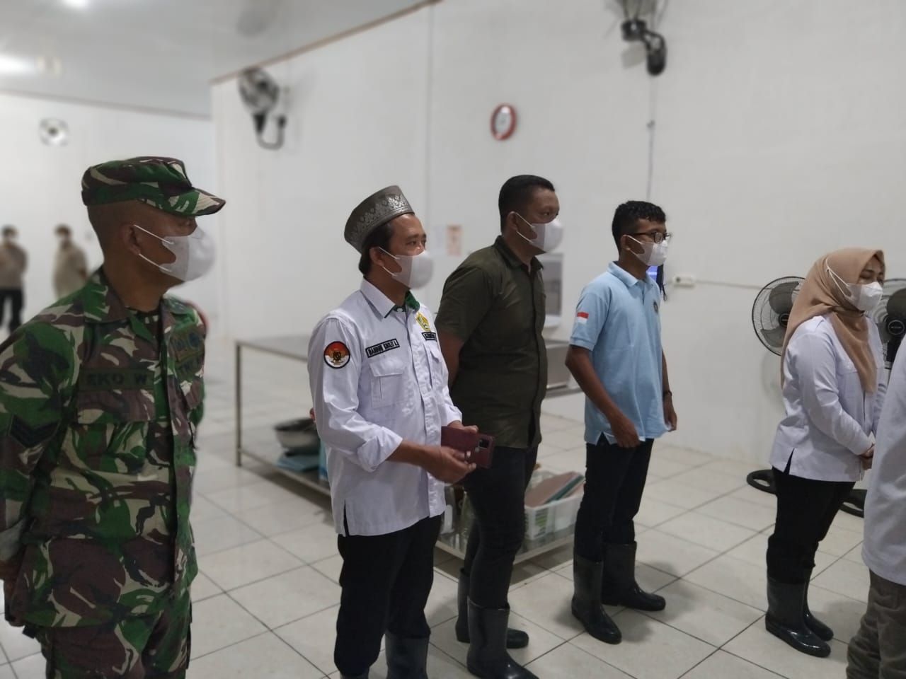 Pegawai KUA Labuhan Ratu Turut dalam Inspeksi Dapur MBG