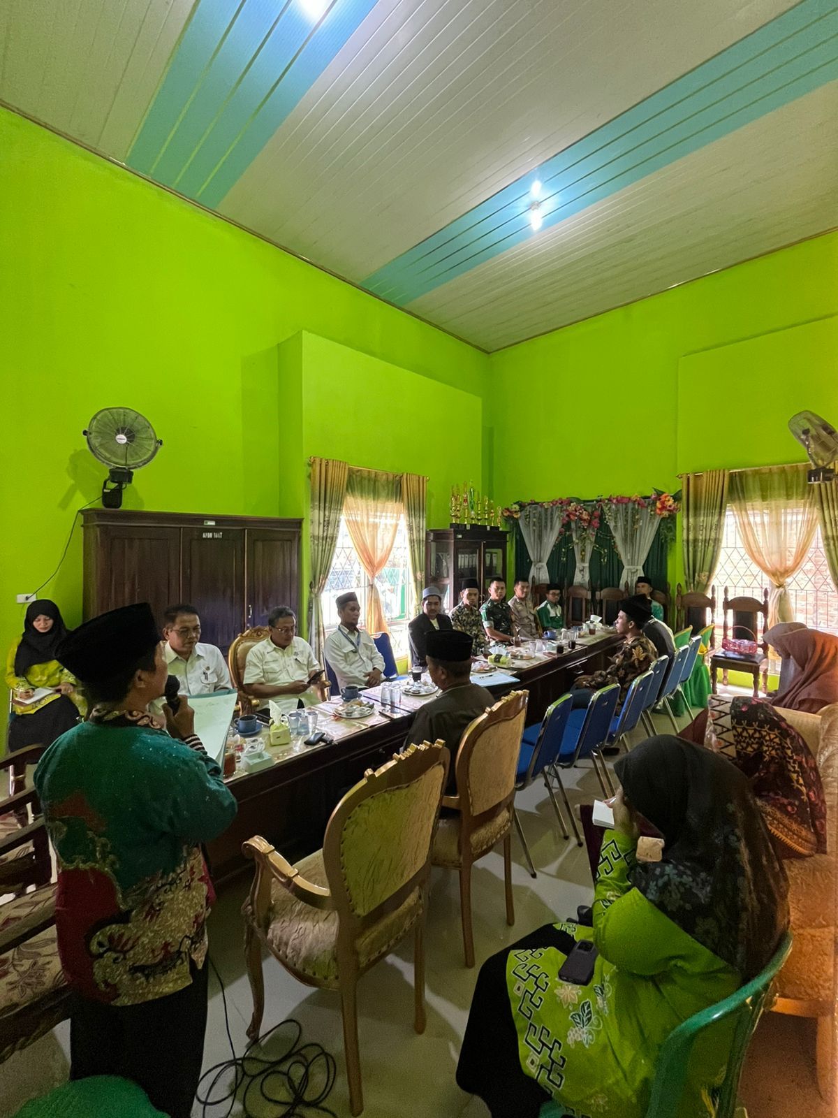 MUSYAWARAH PERSIAPAN HARI SANTRI NASIONAL KUA KECAMATAN WAY JEPARA