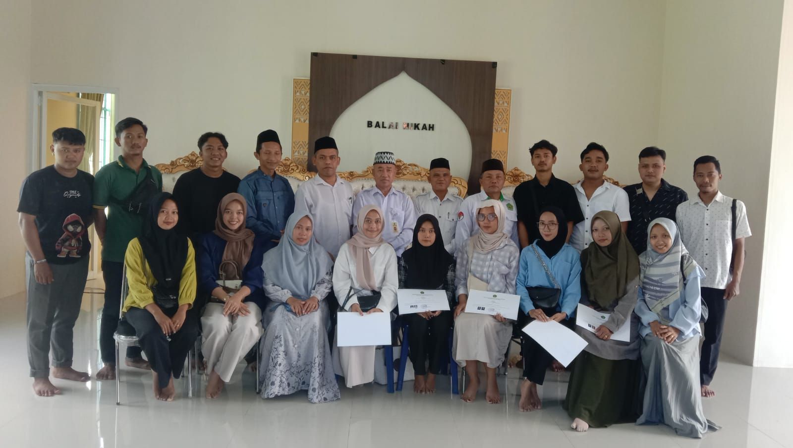 KUA Sekampung Gelar Bimbingan Pra Nikah untuk Sembilan Pasang Catin