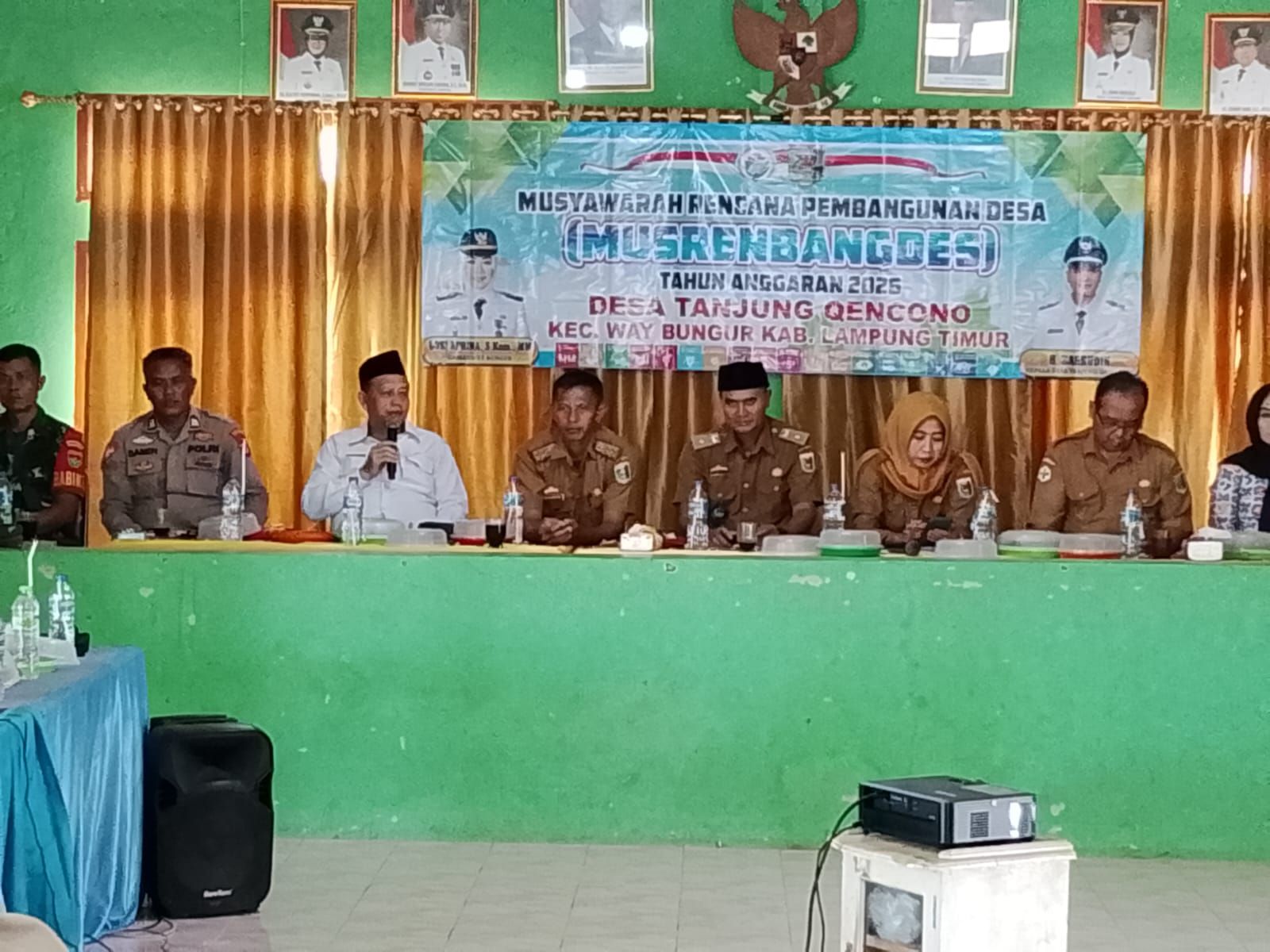 Miftahudin Ingatkan Tiga Hal Penting: Legalitas Nikah, Sertifikasi Halal, dan Keamanan Wakaf di Musrenbangdes Tanjung Qencono 