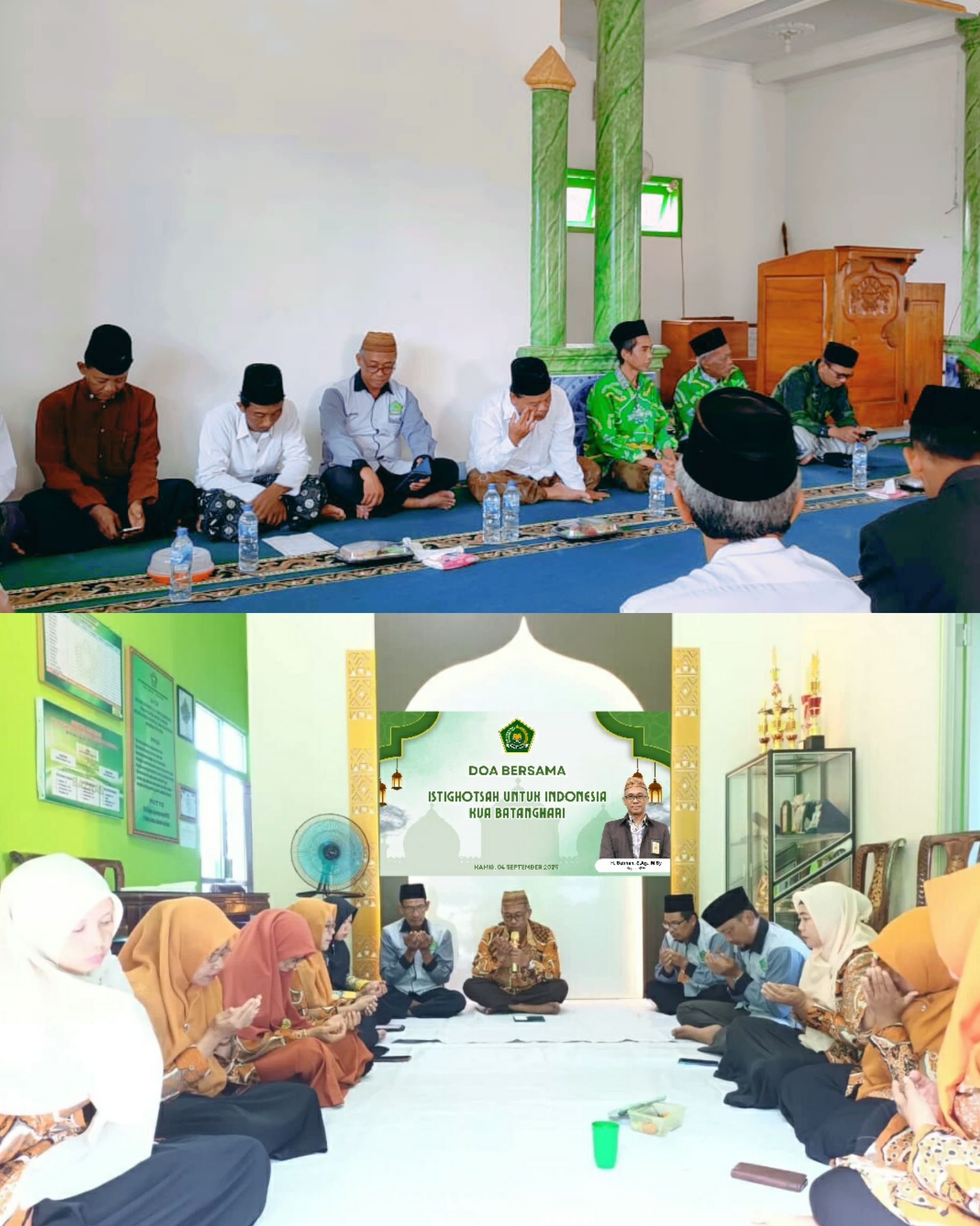 KUA Batanghari Gelar Doa dan Istighosah: Perkokoh Spiritualitas, Rawat Persatuan Bangsa
