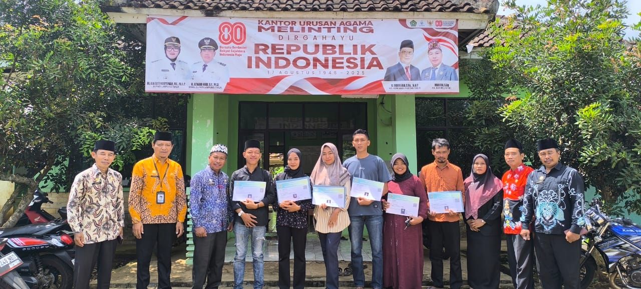 Suscatin KUA Melinting, Bekal Membangun Keluarga Sakinah