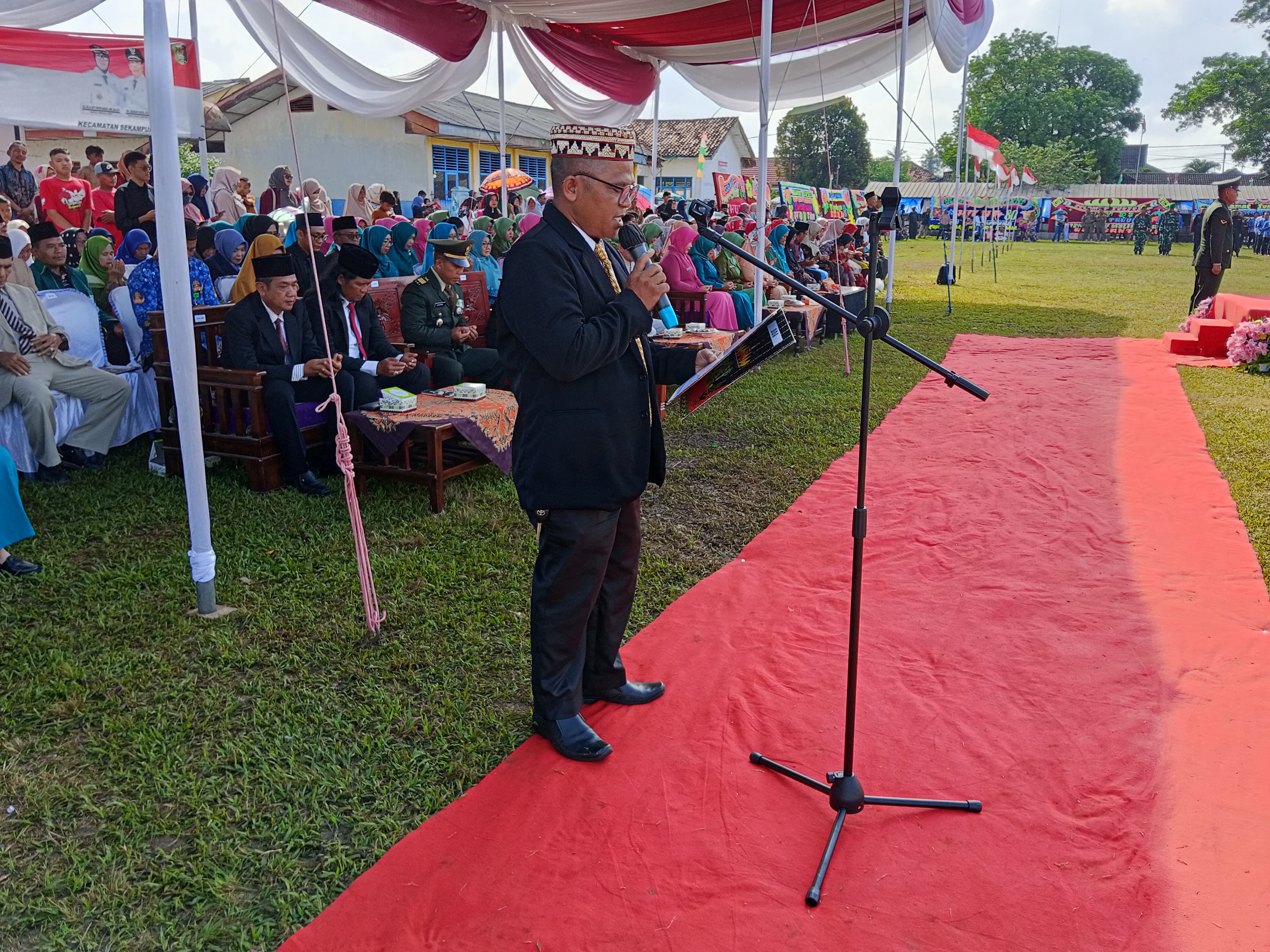 Doa Untuk Negeri, Pegawai KUA Sekampung Hadiri Peringatan HUT RI ke-80