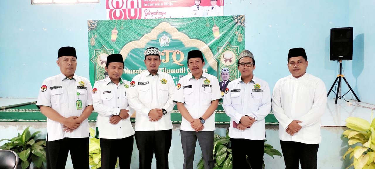 Keluarga Besar KUA Labuhan Ratu Jadi Panitia MTQ Tingkat Kecamatan