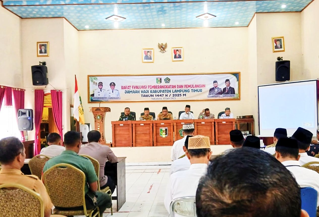 Rapat Evaluasi Haji 2025: Kemenag Lampung Timur Siapkan Lompatan Pelayanan Haji