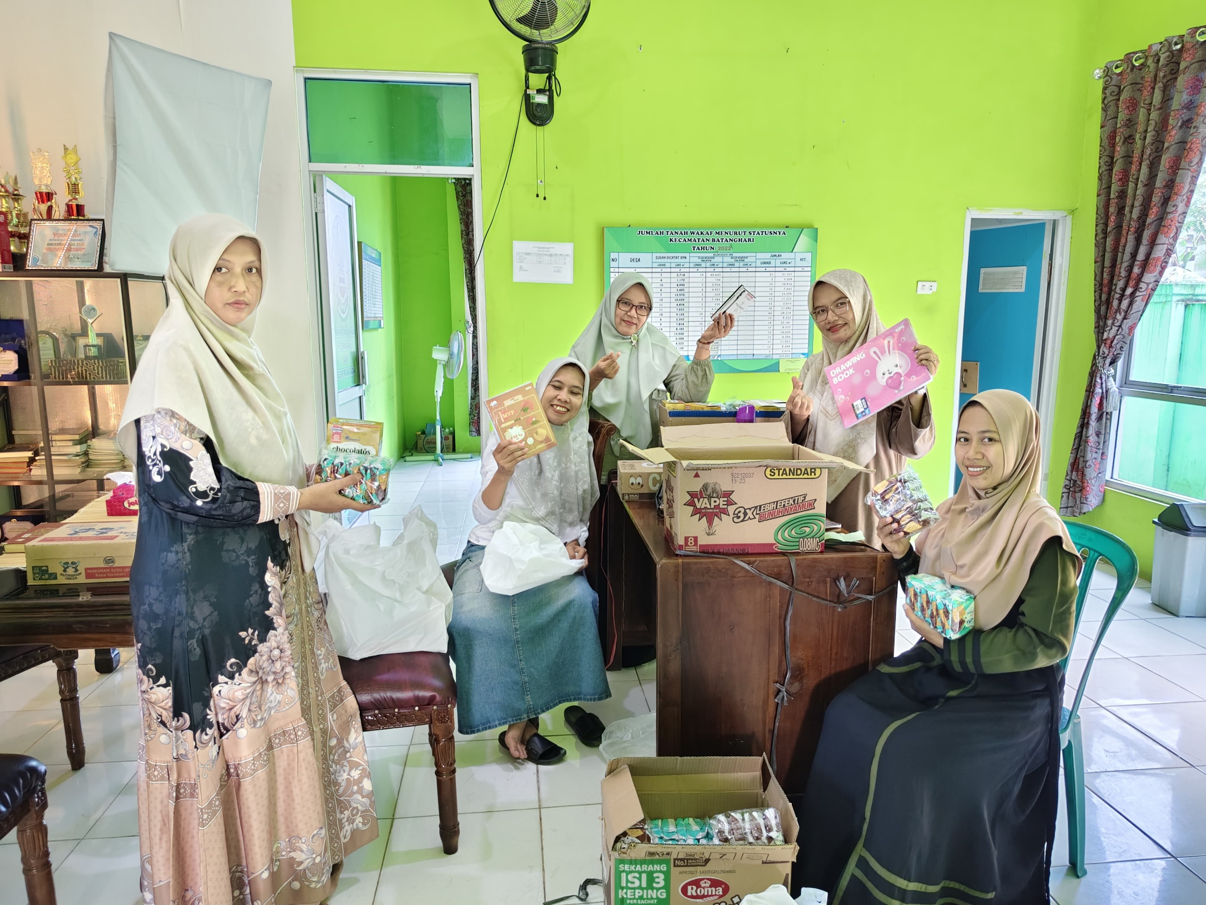 KUA Batanghari Matangkan Persiapan Lebaran Anak Yatim 1448 H
