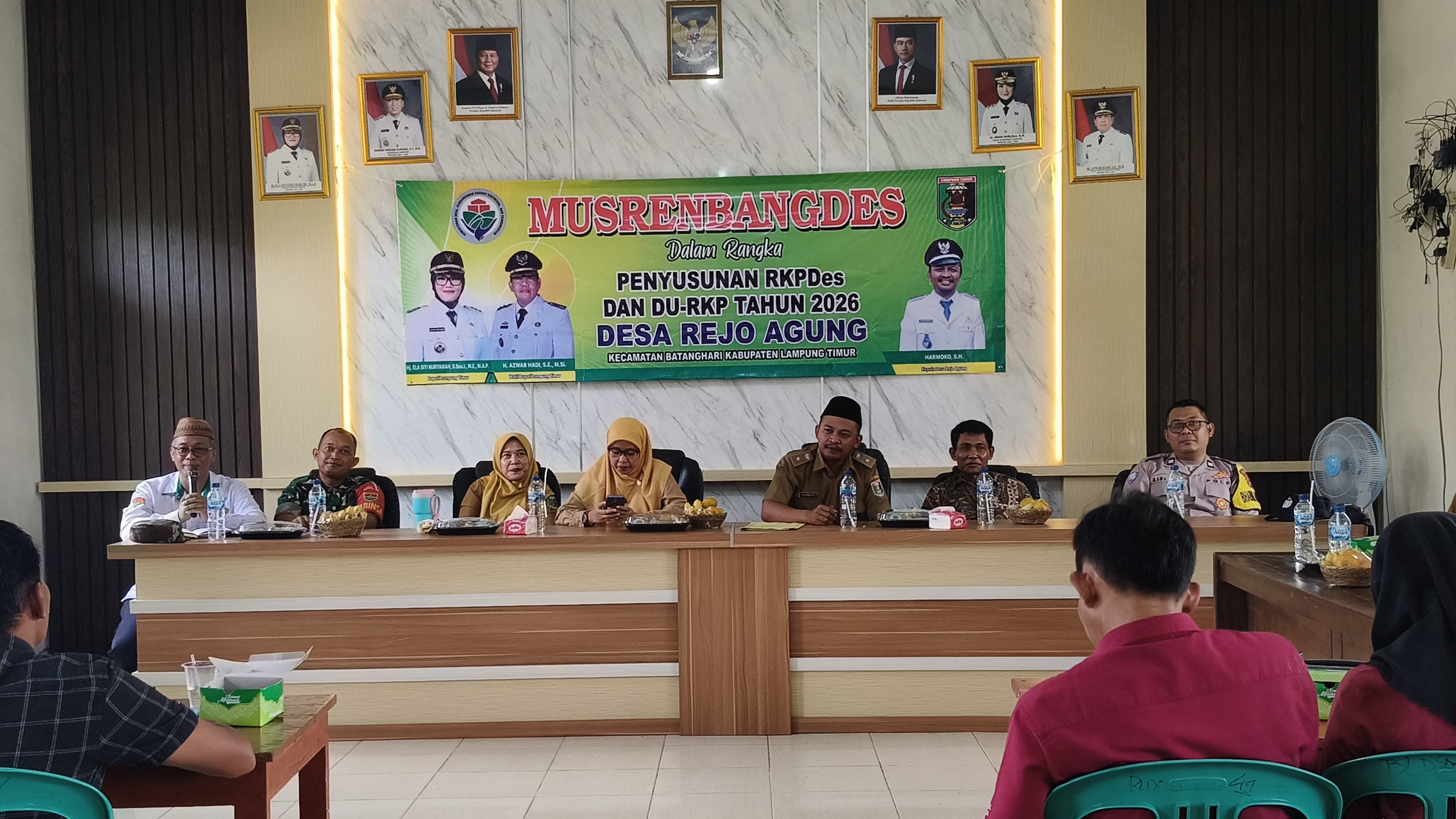 KUA Batanghari Sinergi dengan Pemerintah Desa Rejo Agung di Musrenbangdes 2025