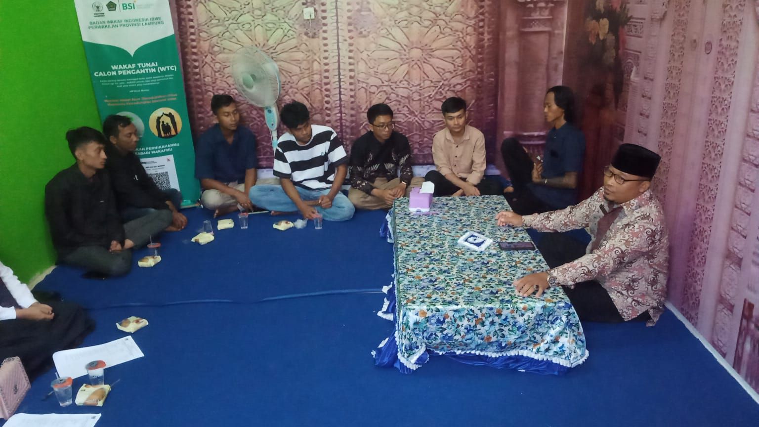 Sinergi KUA, PLKB , dan Puskesmas Way Bungur beri Bimbingan Kepada Calon Pengantin 