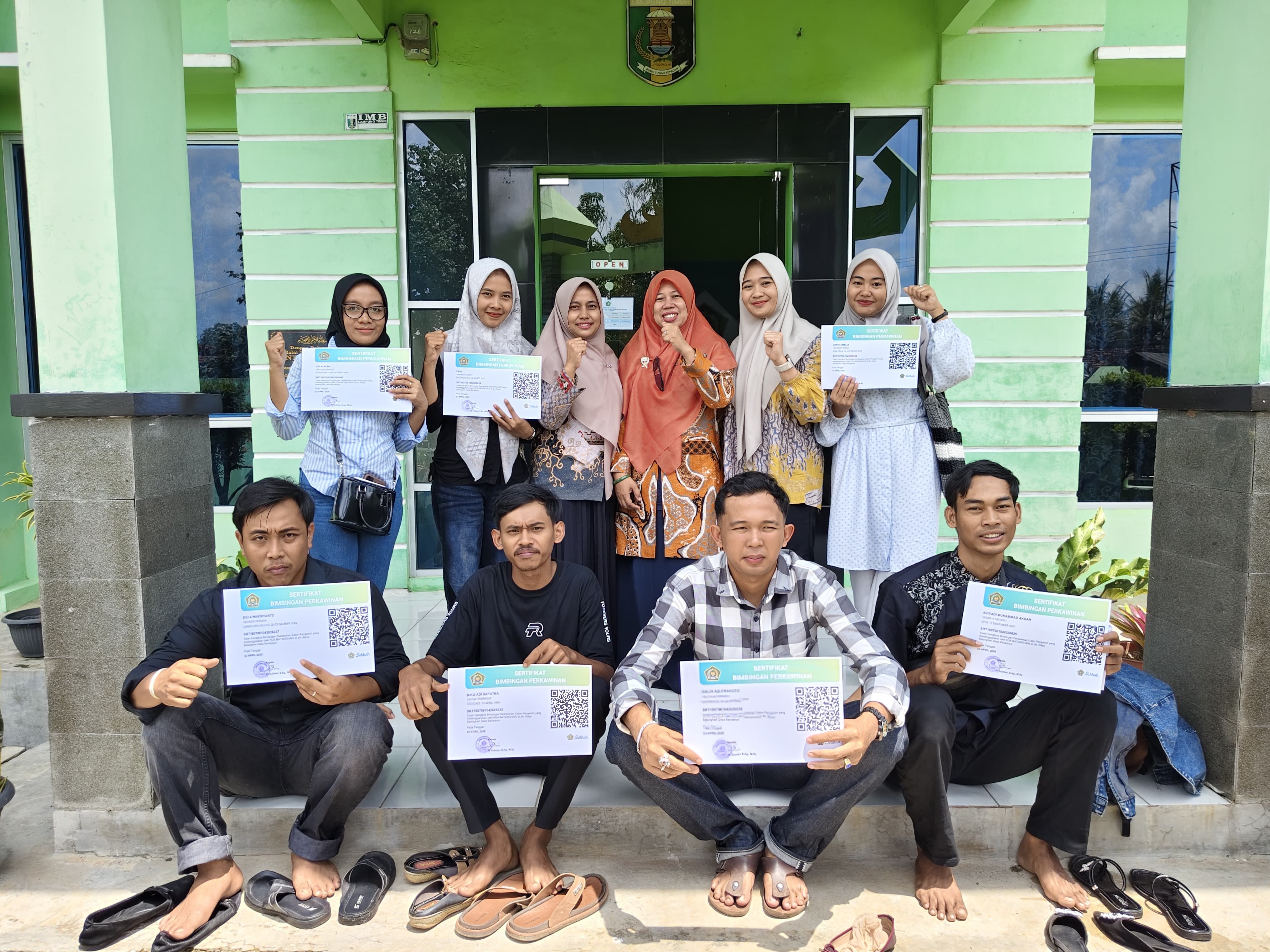 Bimwin Mandiri KUA Batanghari, Bekali Catin Bangun Keluarga Tangguh Sejak Awal