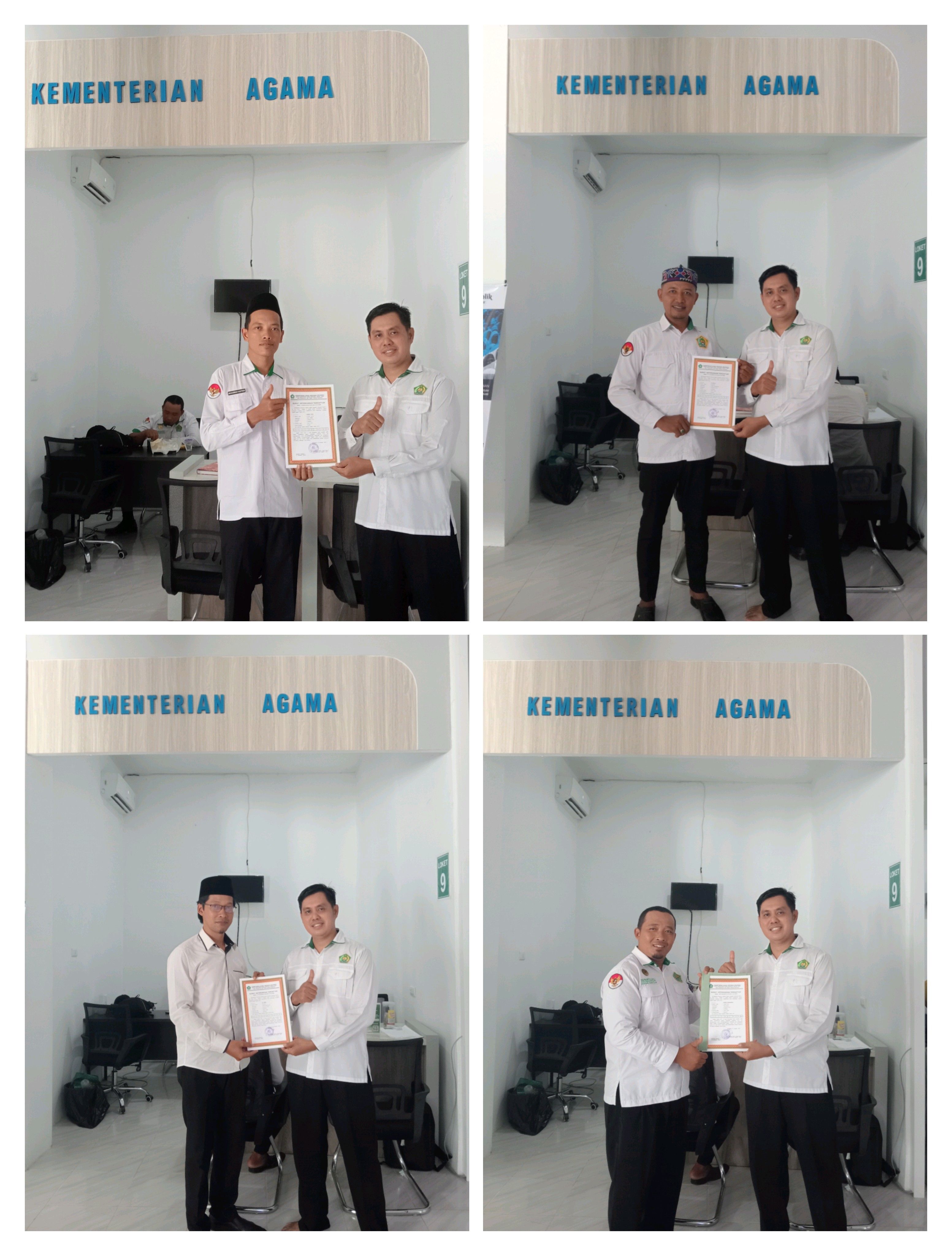 Zaynal Serahkan Empat Izin Operasional Majelis Ta'lim di MPP Lampung Timur 