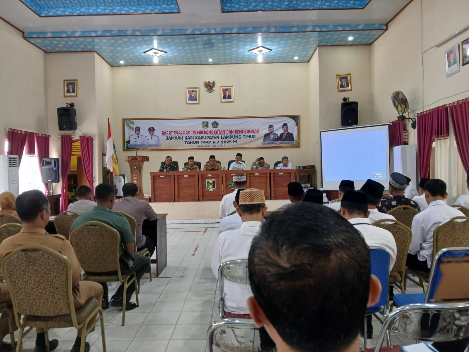 Kepala KUA Batanghari Hadiri Rapat Evaluasi Layanan Haji 1445 H