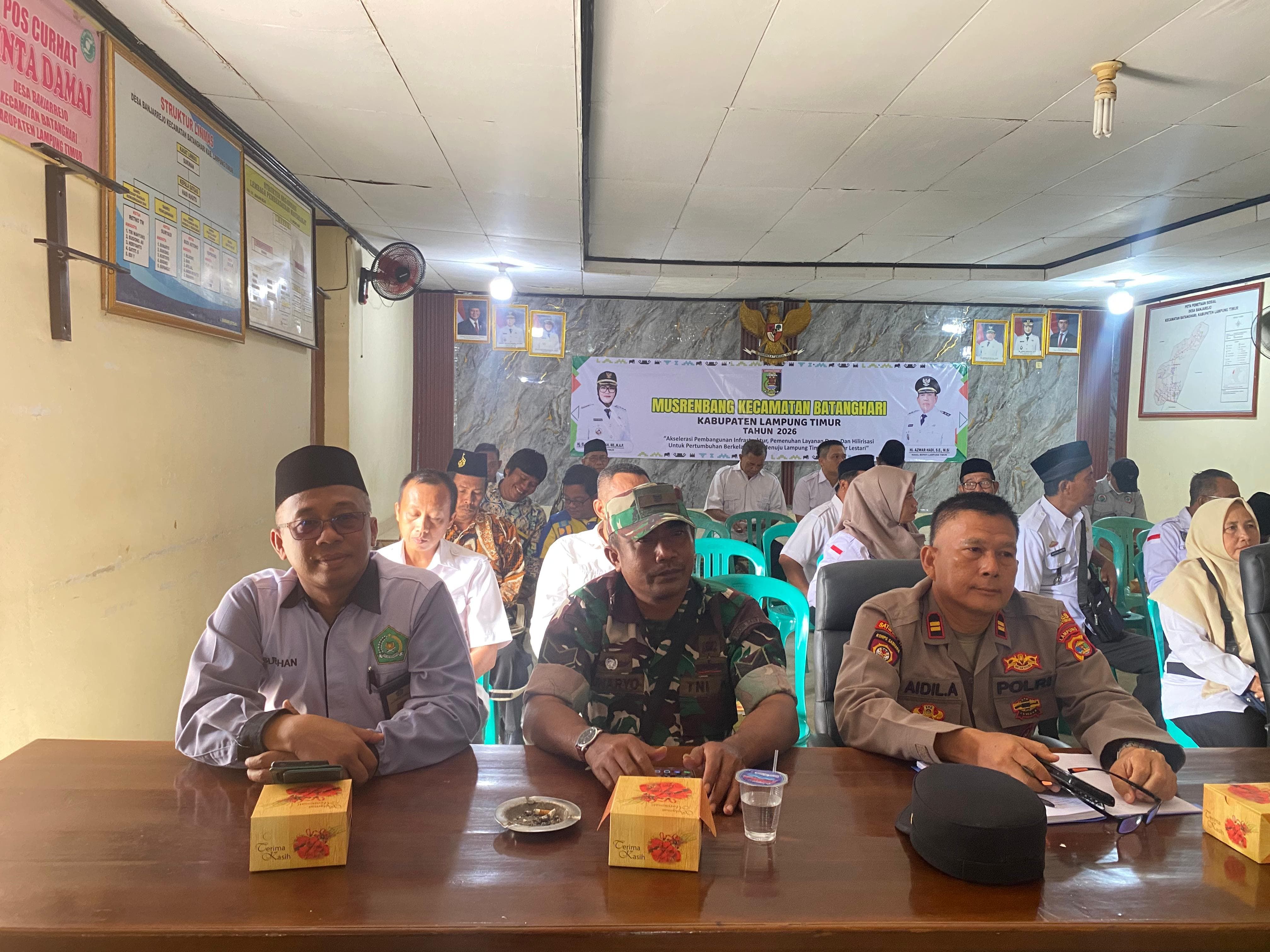 Kepala KUA Batanghari Hadiri Musrenbang Kecamatan, Perkuat Sinergi Pembangunan