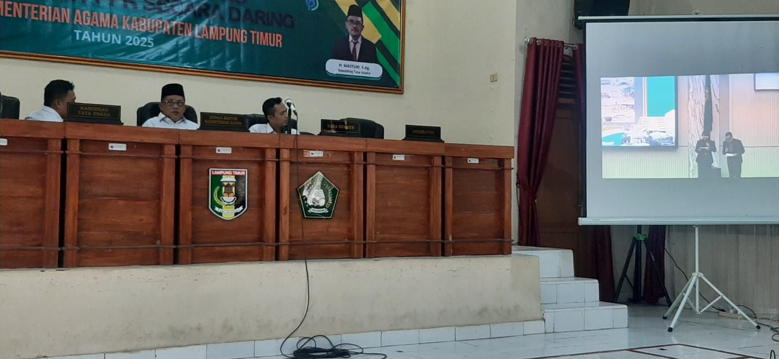 Penyuluh Agama KUA Batanghari Ikuti Pembukaan Latsar CPNS dan Orientasi PPPK Tahun 2025