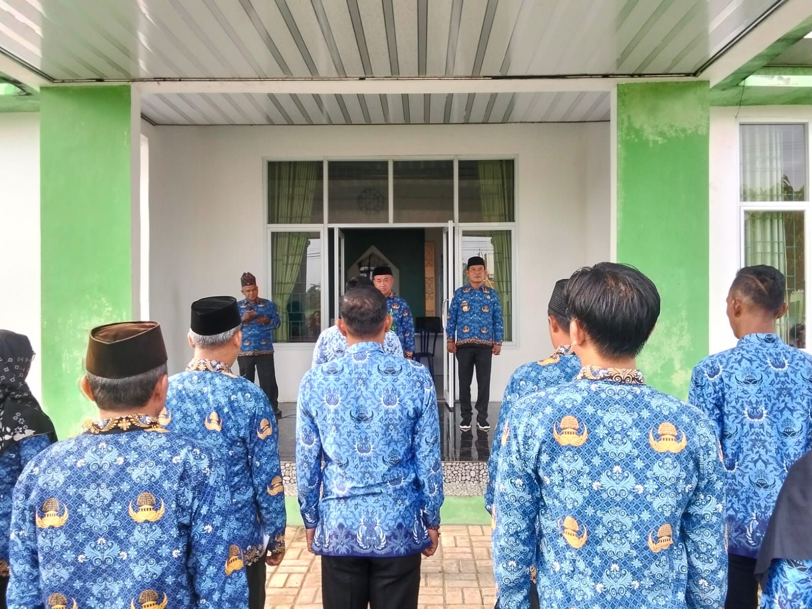 KUA Sekampung Gelar Apel Hari Kesaktian Pancasila