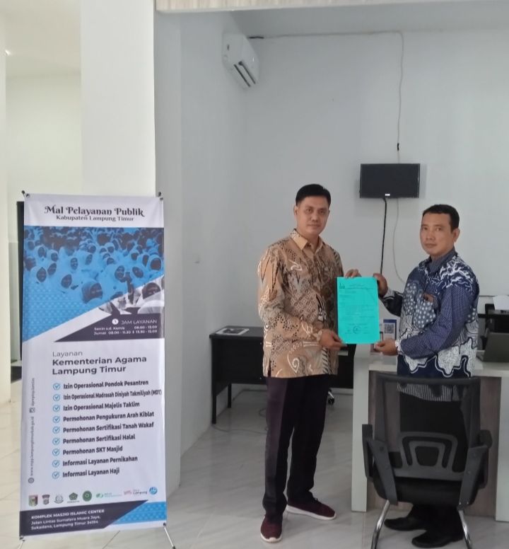 MPP Siap Melayani Sepenuh Hati, Pengurus Majelis Ta'lim Daftar Izin Operasional 