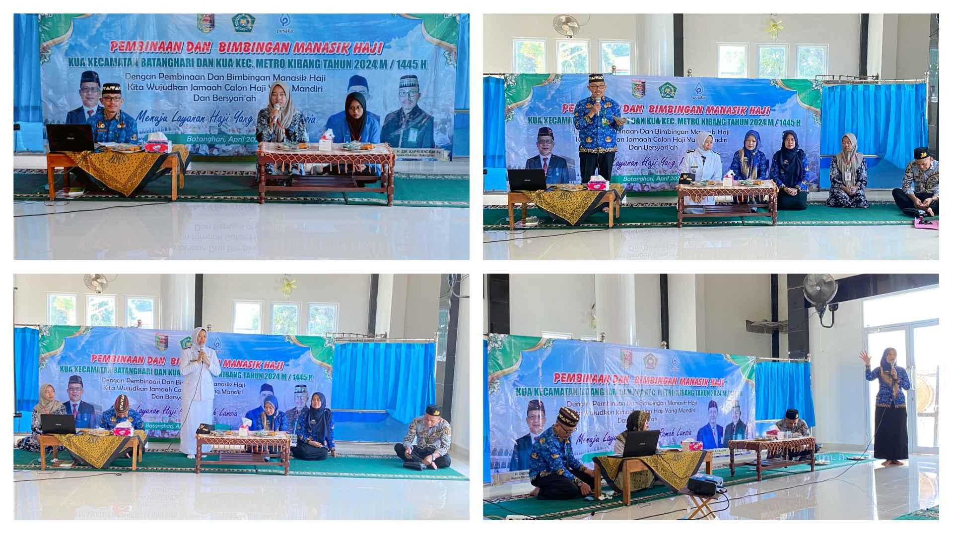 Pembukaan Resmi Kegiatan Pembinaan dan Bimbingan Manasik Haji Tahun 2024 M / 1445 H