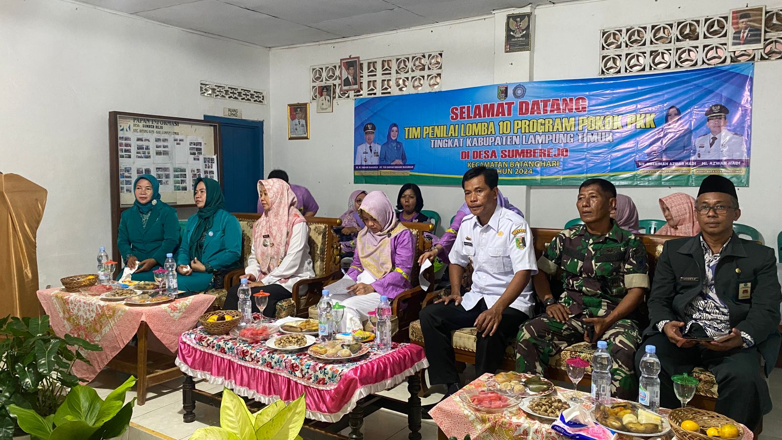 Kepala KUA Batanghari Hadiri Penilaian Lomba 10 Program Pokok PKK