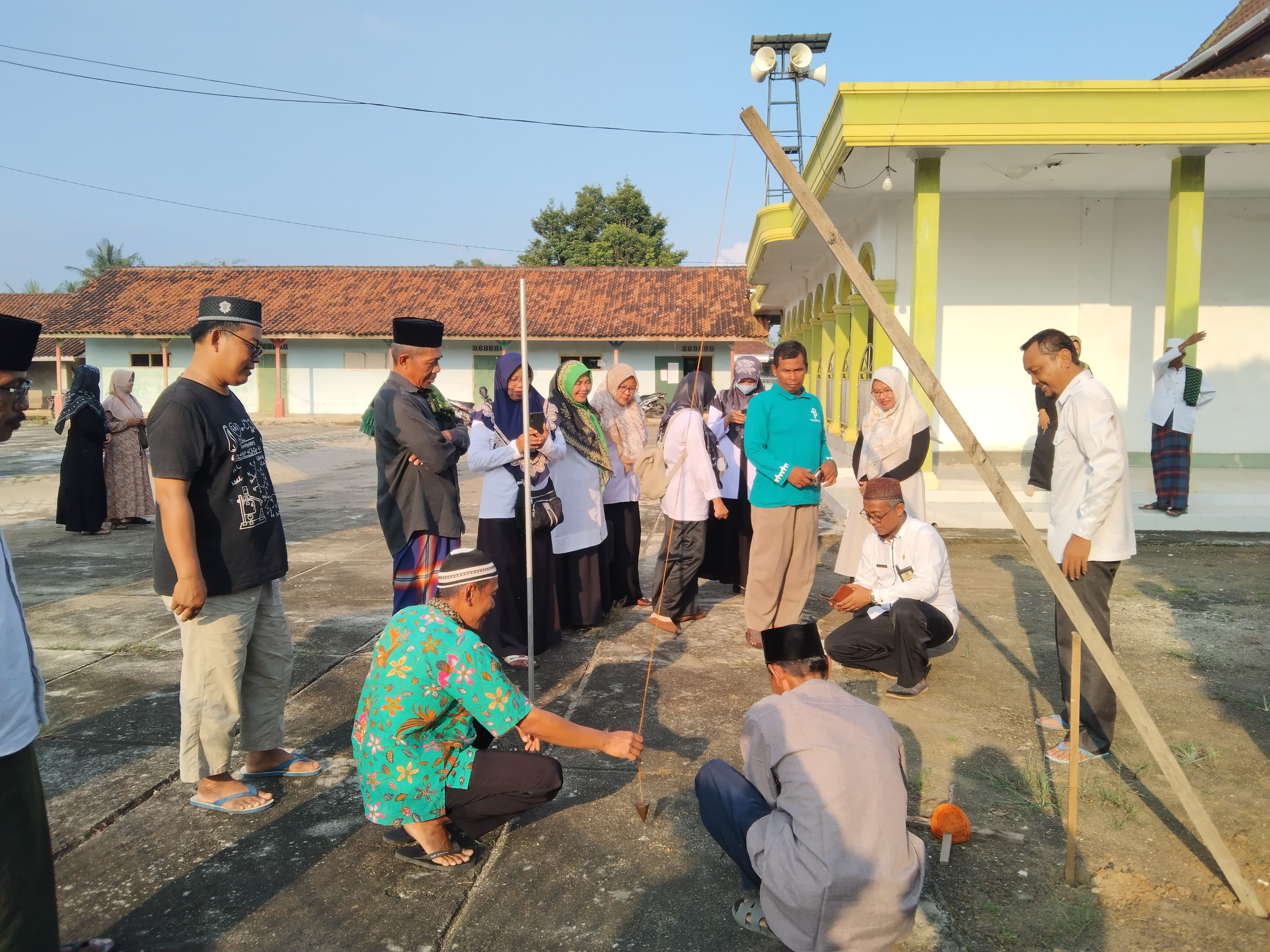 Pengukuran Arah Kiblat di Beberapa Titik Lokasi Kecamatan Batanghari