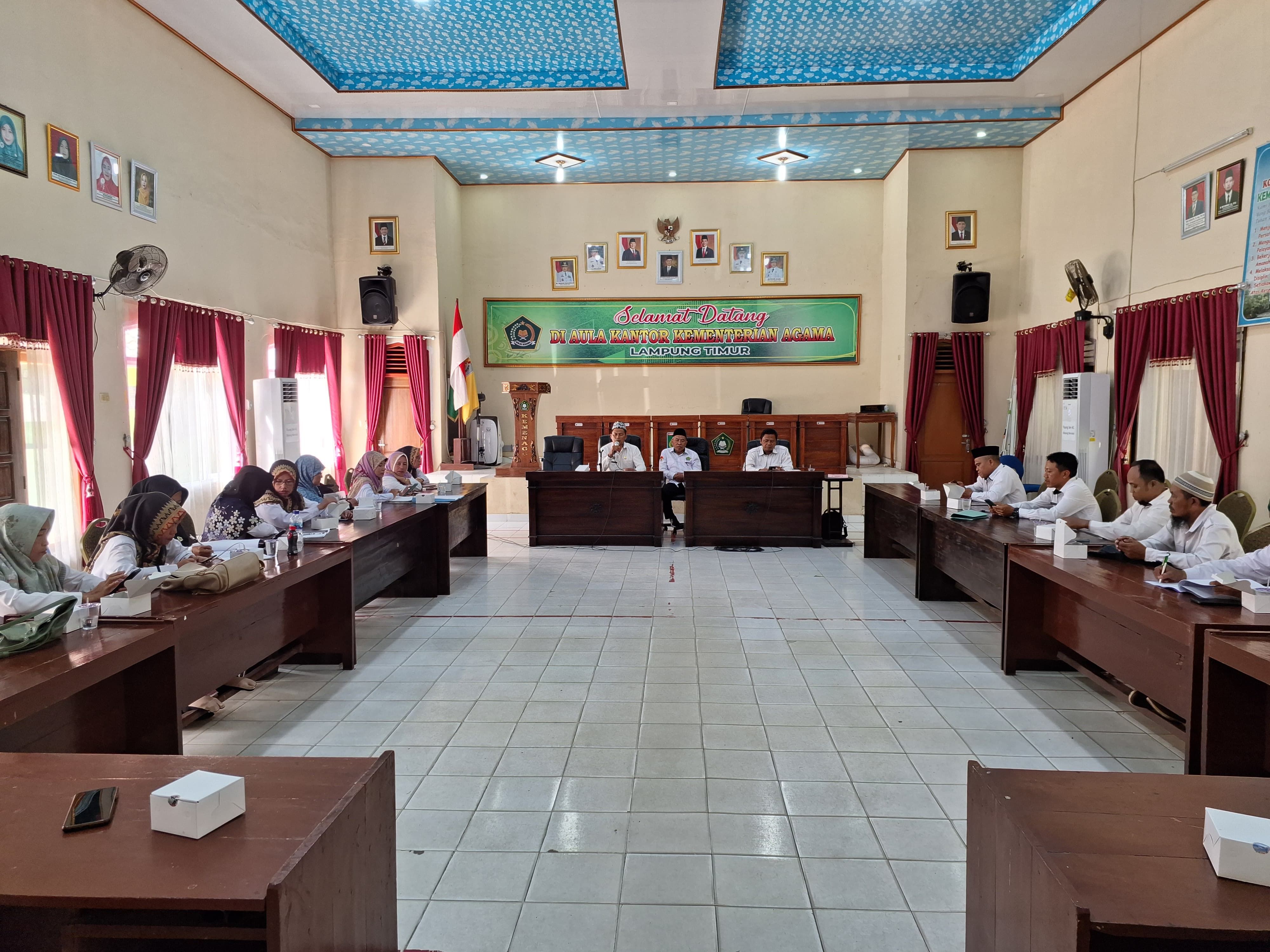 PAI Hadiri Rapat Koordinasi Pokjaluh Dalam Rangka HAB Kemenag Ke-79