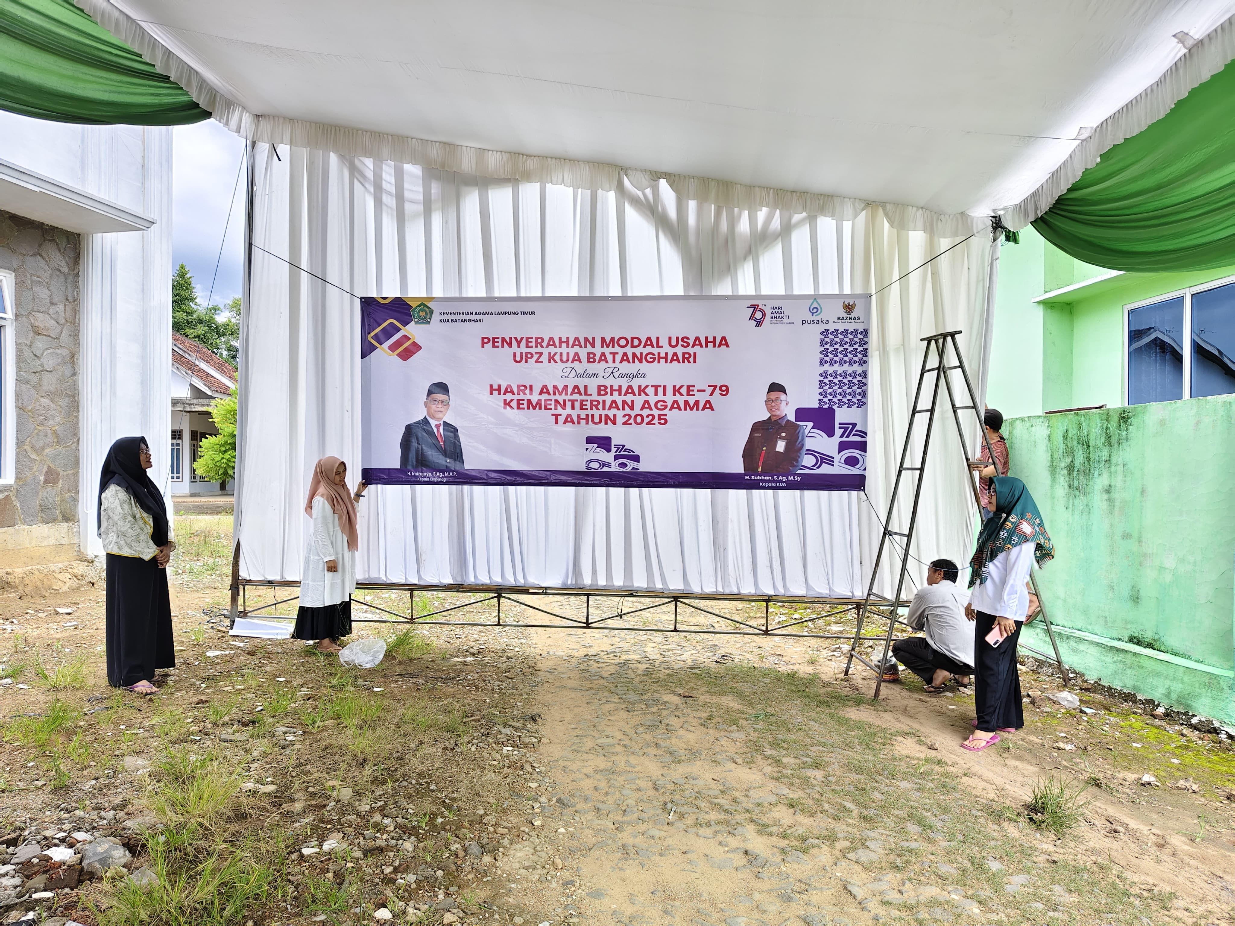 KUA Batanghari Siapkan Penyerahan Modal Usaha UPZ dalam Rangka Hari Amal Bhakti ke - 79