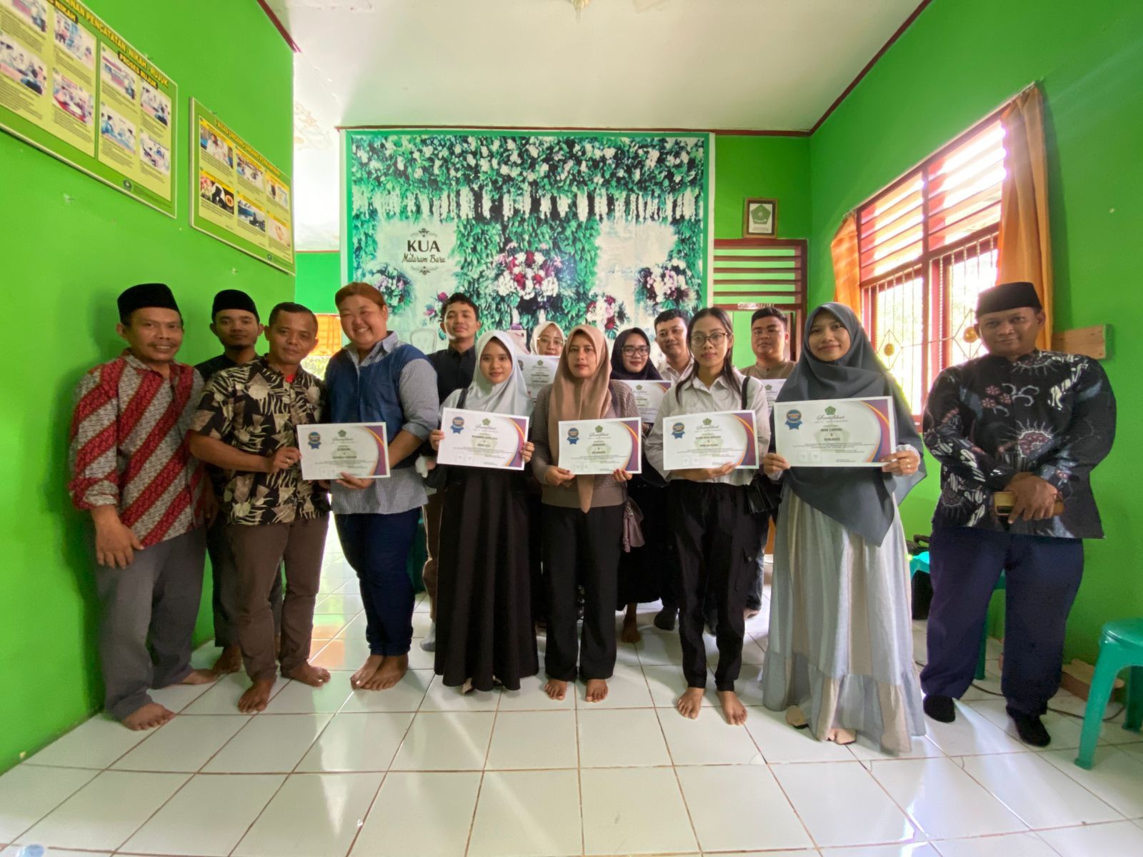 Bekali Calon Pengantin Menuju Keluarga Sakinah, KUA Mataram Baru Gelar Bimbingan Perkawinan.