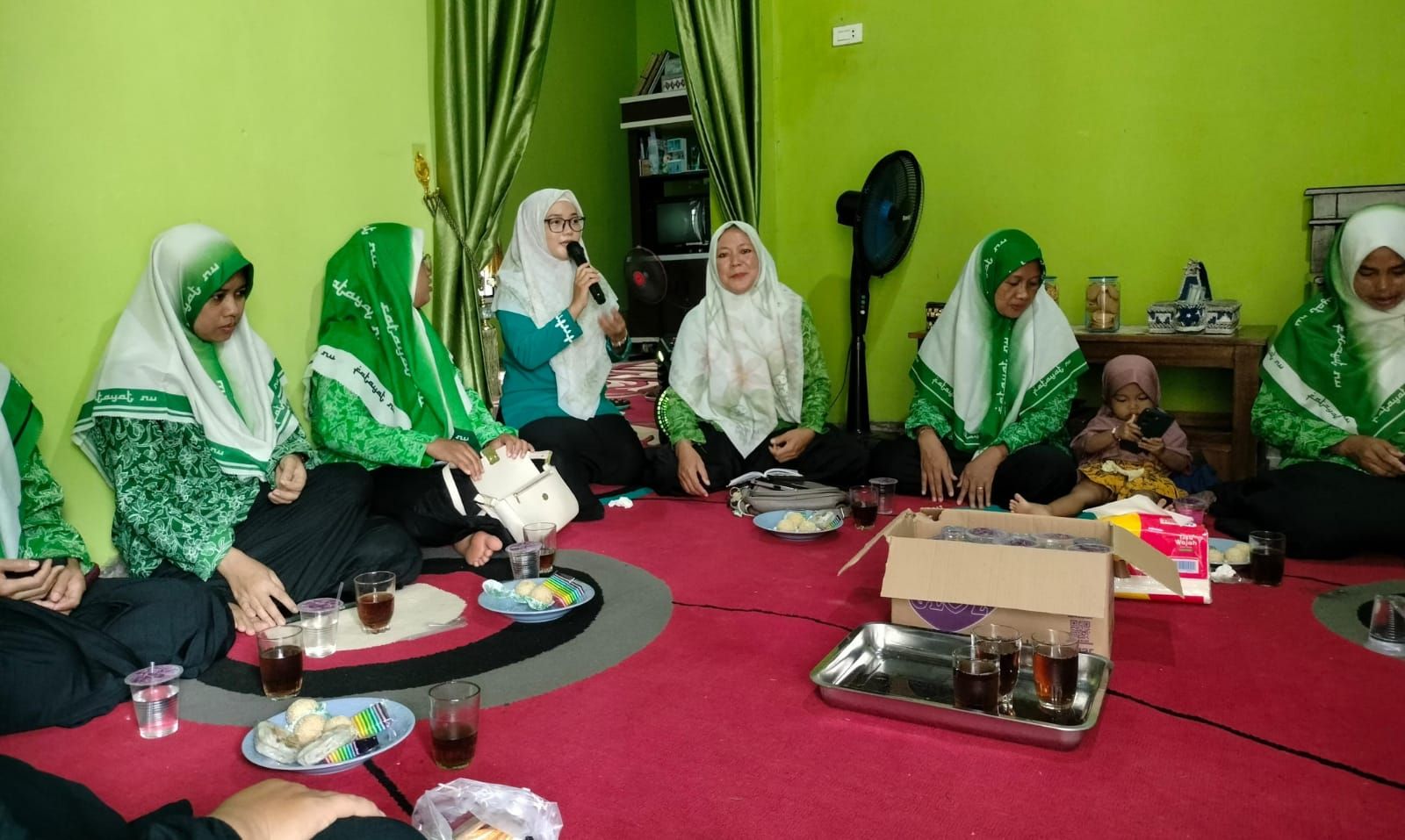Penyuluh Agama Islam dan Fatayat NU Bersinergi Siapkan Pengajian  dan Santunan Yatim Piatu