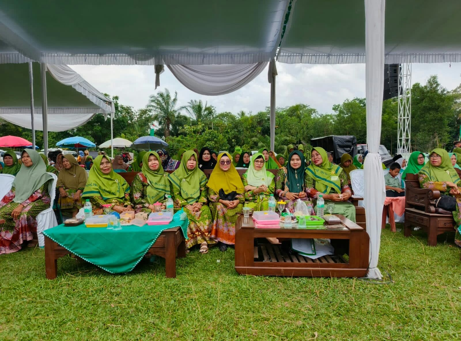 PAI KUA Batanghari Hadiri Pengajian Triwulan di Desa Balekencono