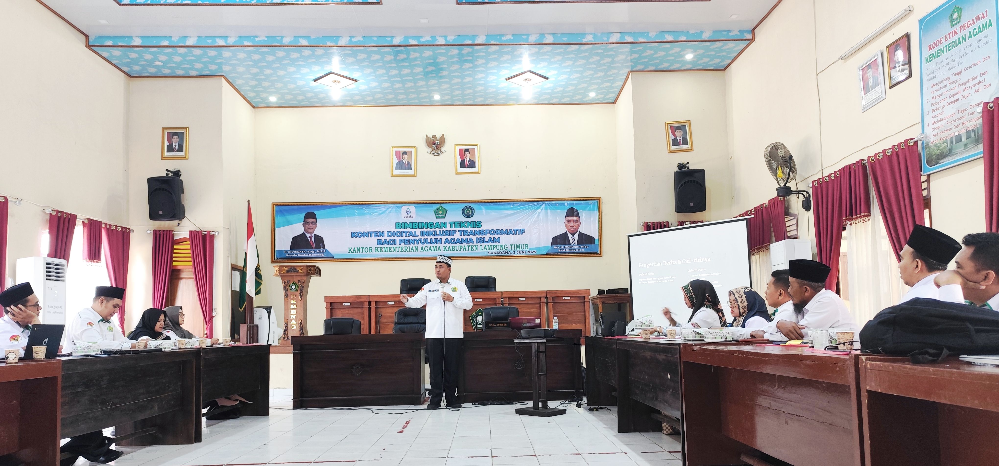 “Meretas Dakwah di Era Digital: Penyuluh Agama Lampung Timur Dibekali Konten Inklusif dan Transformatif