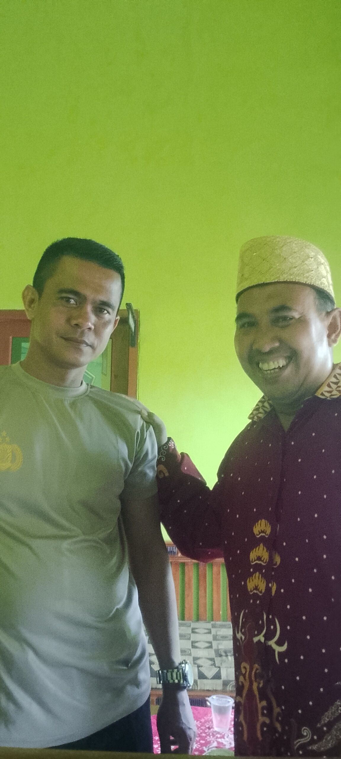 Ibnu yatim lebih akrab kang atim penyuluh agama IsIam kedatangan tamu agung