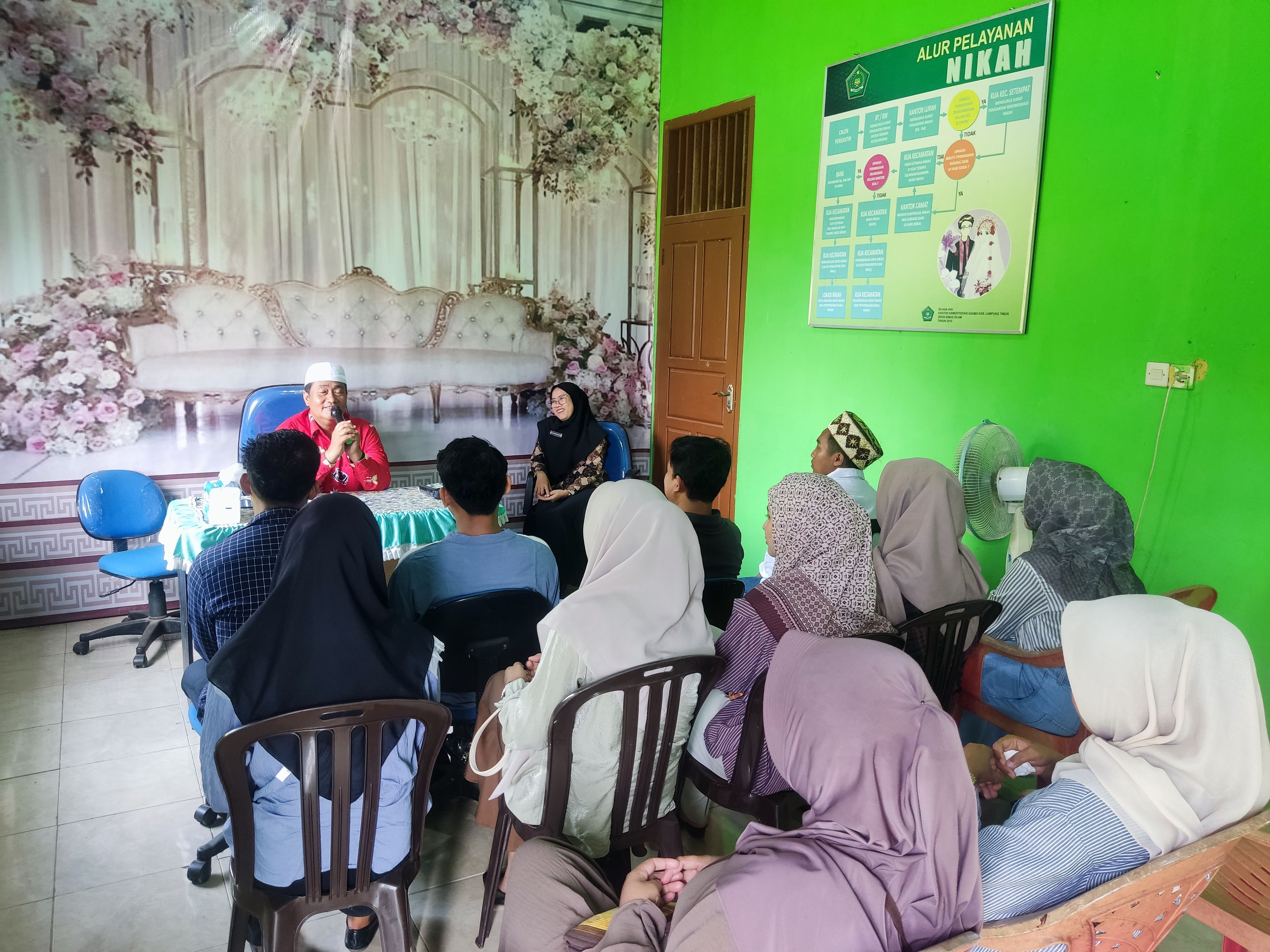 KUA Gunung Pelindung Gelar Bimbingan Perkawinan untuk Calon Pengantin