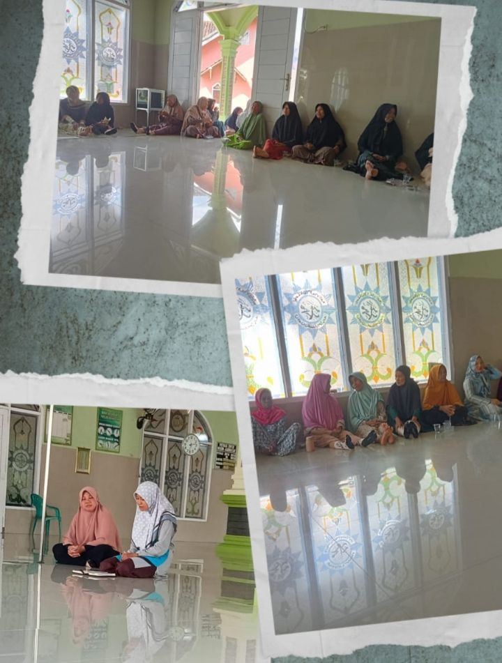 Inggit Fitriani sampaikan Bimbingan di Masjid Al Hidayah