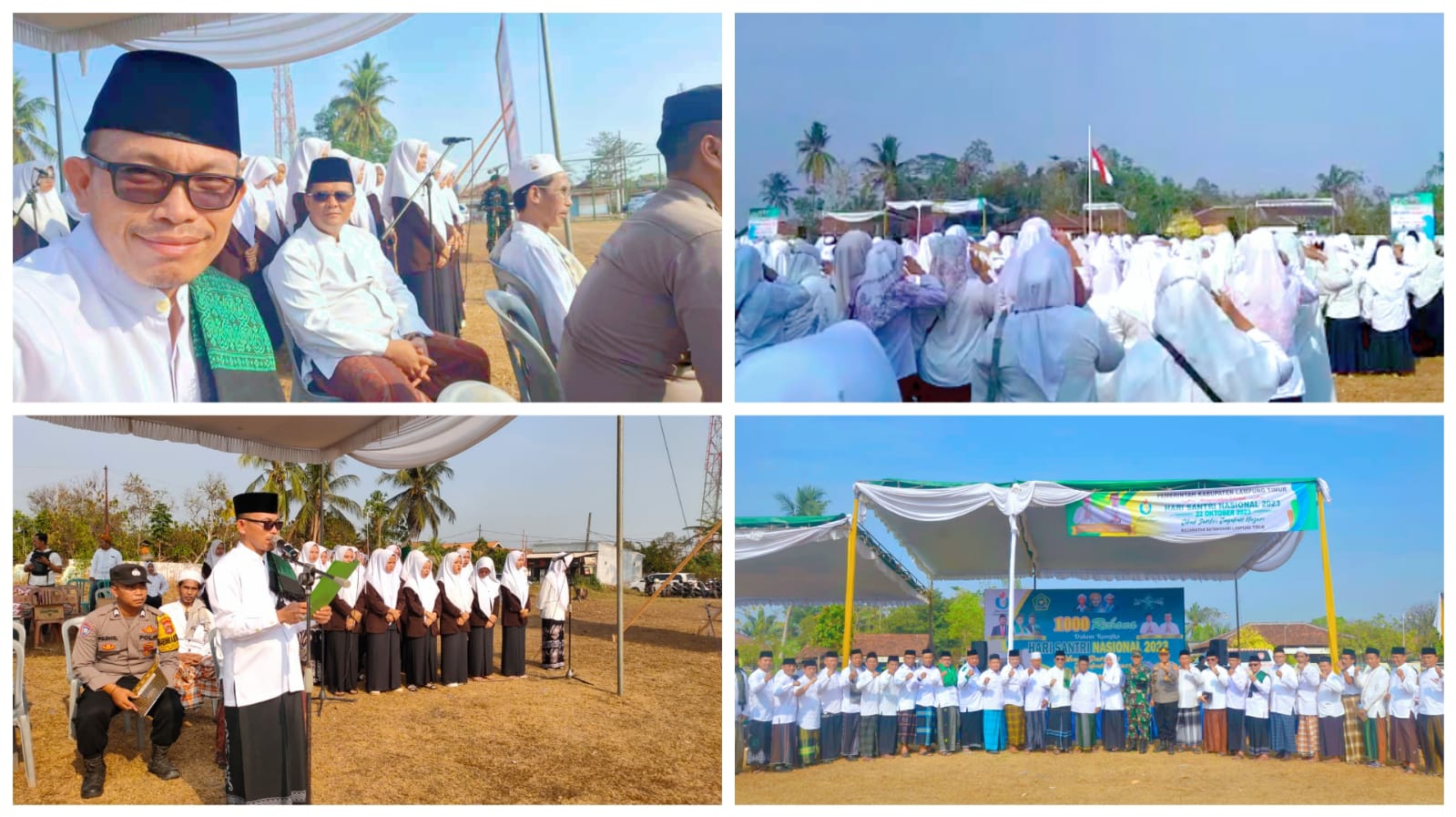 KUA Kecamatan Batanghari Ikuti Upacara Hari Santri Nasional 2023
